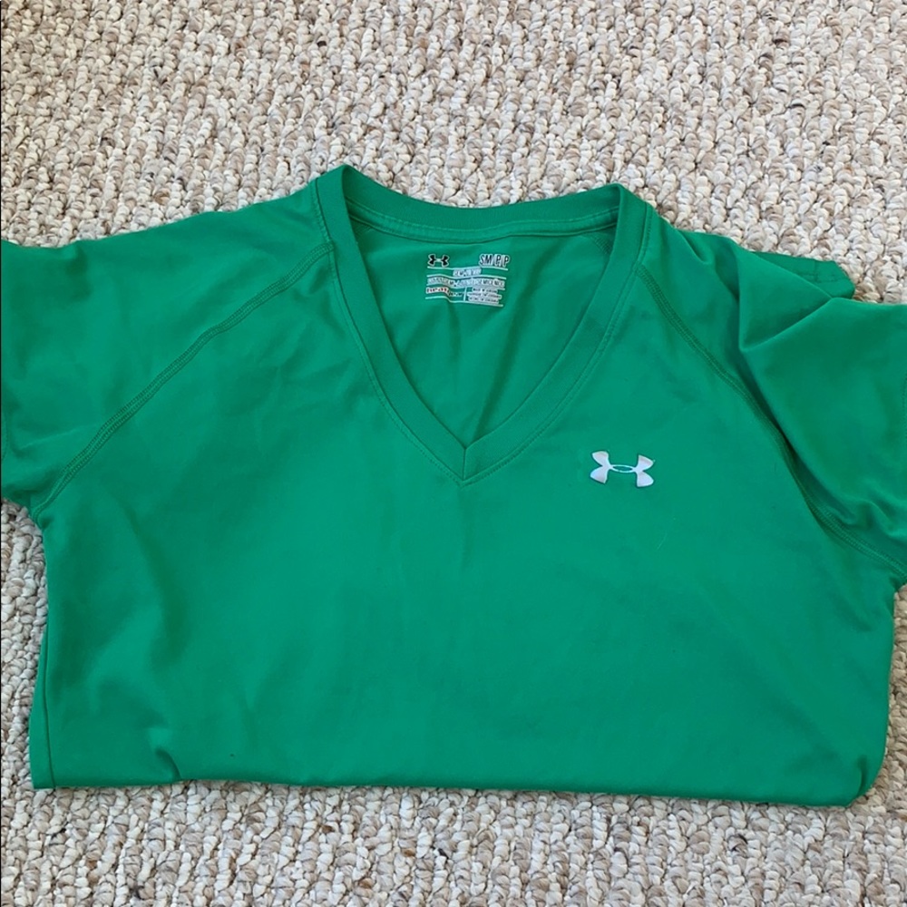 Green Under Armor TShirt
